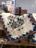 Queen Sized Quilt / 2 Pillow Coverings