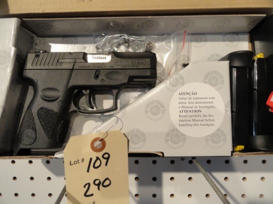 TAURUS PT 111 G2 9 MM MILLENNIUM G2 WITH 2 MAGS AND ORIGINAL BOX SN TIX3364
