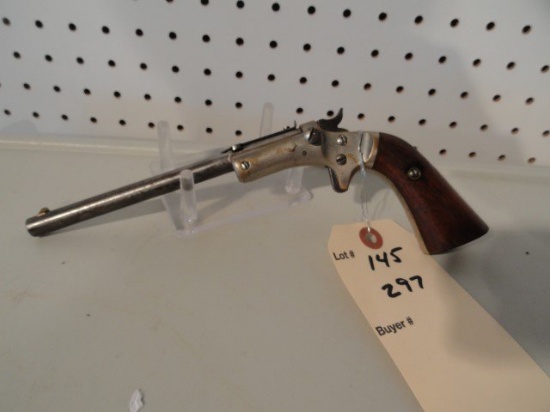 J STEVENS A&T CO 22 CAL SINGLE SHOT PISTOL WITH 6 INCH BARREL