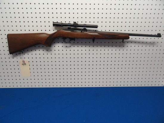 RUGER MODEL 10/22 CARBINE 22 LR SN 123 66818 WITH BUSHNELL SPORTSVIEW SCOPE