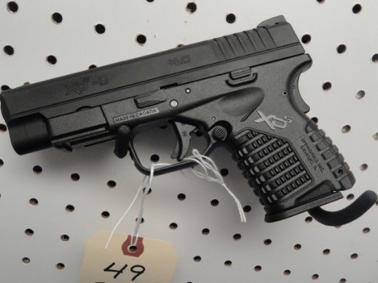 XDS9 4.0 CAL 9X19 SN S4921909 NEW IN BOX WITH ORIGINAL CASE PADDLE HOLSTER