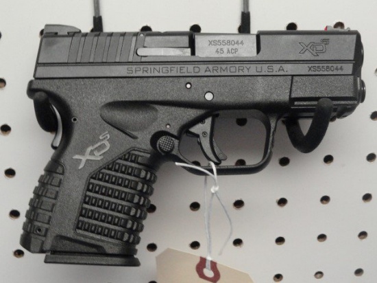 XDS 45 ACP 3.3 SN XS558044 NEW IN BOX IN ORIGINAL CASE WITH PADDLE HOLSTER