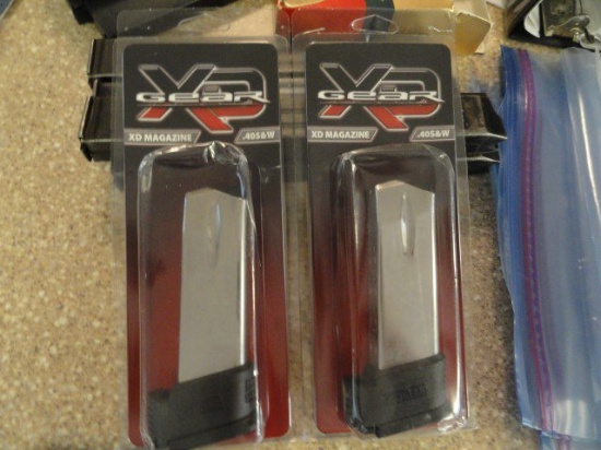 2 XD MAGAZINES 40 S&W NEW IN PACKAGE NOT MARYLAND LEGAL