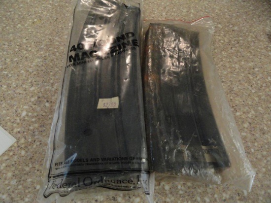 40 RD AND 30 RD MAGAZINES FOR MINI 14 223 CAL NOT MARYLAND LEGAL NEW IN  PA
