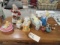 COLLECTION OF CERAMICS INCLUDING MISS PIGGY AND SANTA CLAUSE