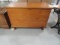 EXPOSED DOVE TAIL BLANKET CHEST ON BUN FEET TOP IS APPROX 20 X 38