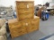TWO PC BEDROOM SET BAMBOO STYLE DRESSER AND BUREAU BY LEA THE BEDROOM PEOPL