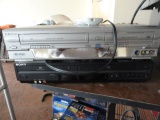 EMERSON DVD VCR PLAYER AND SONY DVD VCR PLAYER