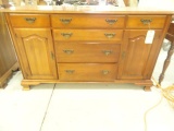 CHERRY SIDE BOARD WITH 6 DRAWERS AND 2 DOORS