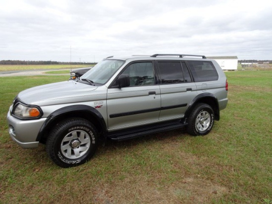 #4005 2001 MITSUBISHI MONTERO SPORT 4 WD 94790 MILES AUTO TRANS PWR PKG CRU