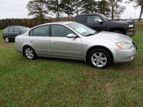 #4008 2003 NISSAN ALTIMA 140466 MILES AUTO TRANS CLOTH AND CARPET VIN 1N4AL