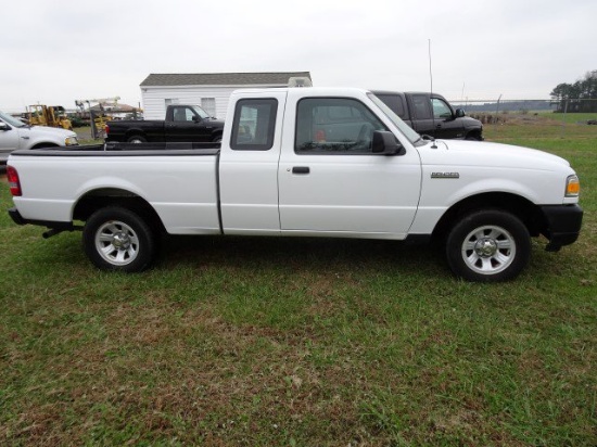 #6301 2010 FORD RANGER EXT CAB 142414 MILES 2 WD AUTO TRANS RUBBER FLOOR BE