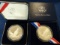 2 - 2008 LIBERTY EAGLE $1 COINS IN BOX