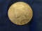 1935 PEACE DOLLAR CERTIFICATION OF AUTHENTICITY GOOD QUALITY