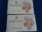 3 THE UNITED STATES MINT 1989 UNCIRCULATED COIN SETS