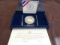 1992 WHITE HOUSE 200TH ANNIVERSARY COIN PROOF SILVER DOLLAR WITH CERTIFICAT