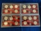 4 UNTIED STATES MINT 50 STATE QUARTERS SILVER PROOF SET 2-2004 2-2005