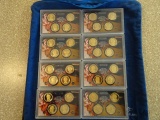 8 US MINT PRESIDENTIAL $1 COIN PROOF SETS