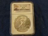 2012 EAGLES $1 FIRST RELEASES MS 69 1OZ FINE SILVER