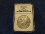 2009 EAGLES $1 EARLY RELEASE MS 69 1OZ FINE SILVER