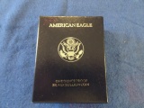 1996 SILVER AMERICAN EAGLE ONE DOLLAR COIN PROOF 1 OZ TR SILVER CERTIFICATE