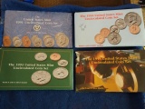 1991 US MINT UNCIRCULATED COIN SET 2 1993 US MINT UNCIRCULATED COIN SET 2 1