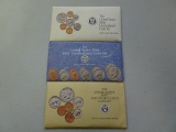 1990 THE US MINT UNCIRCULATED COIN SET WITH D&P MINT MARKS 1991 THE US MINT