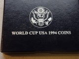 WORLD CUP USA 1994 COINS WITH BOX