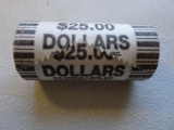 $25 ROLL OF SACAGAWEA DOLLARS