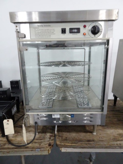 COUNTER TOP PIZZA DISPLAY UNIT BY DOUGLAS MACHINES MODEL PM318