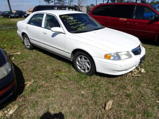 #801 2002 Mazda 626 127000 Miles Auto Trans Pwr Pkg Cruise Cloth and Carpet