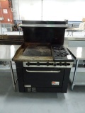 SOUTHBEND GAS RANGE WITH 2 BURNNER AND 24