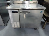 HOSHIZAKI FREEZER WITH WORK TOP MOD HWF40A SN B50077C 115/60/1 ON CASTERS