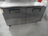 TRUE FREEZER DBL DOOR WORK TOP MOD TWT 60F 1/2 HP 115 VOLT 60 HZ 1 PH 11.5