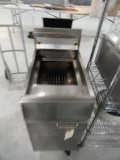 FRYMASTER DEEP FRYER MOD GF14SD ON CASTERS