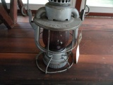 RAILROAD LANTERN NYNH&H WITH RED LENS