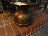 BRASS SPITTOON 5 CENT CIGAR