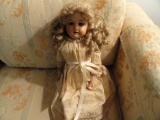 ANTIQUE GIRL DOLL 370 A.M. 2 DEP ARMAND MARSEILLE GERMANY EYES WORK