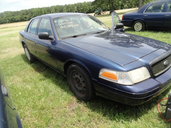 #2706 2006 FORD CROWN VIC POLICE INTERCEPTOR 145542 MILES BUCKET SEATS RUBB