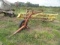 NEW HOLLAND 256 HAY RAKE SN 619107 MISSING ONE FRONT TIRE