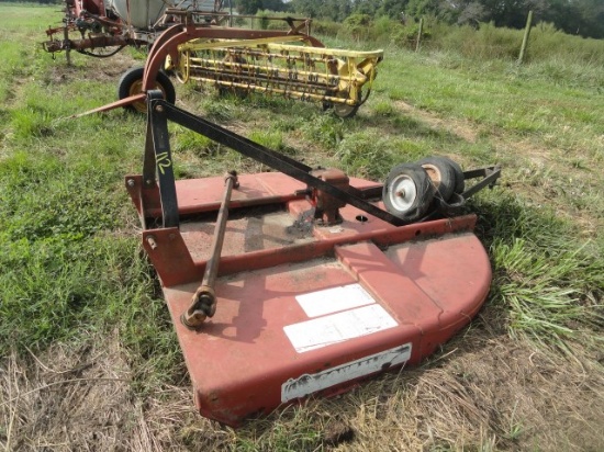 BUSH HOG 5' ROTARY CUTTER SQ 270 BRACKET BROKEN OFF BACK FOR WHEEL