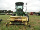 JOHN DEERE 5830 FORGE HARVESTER 4 WD 5752 HRS WITH HAY PICK UP HEAD