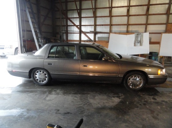 #3801 1999 CADILLAC DEVILLE CONCOURS 133443 MILES 32 VAL NORTHSTAR LEATHER