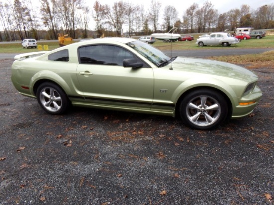 #2301 2006 MUSTANG GT 4.6 L 100959 MILES 5 SP MANUAL PWR PKG CRUISE LEATHER