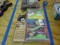 LOT OF MISC SANDING SPONGES PAPER AND SANDING BELTS