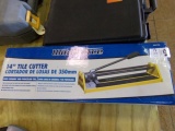 WORK FORCE 14 INCH TILE CUTTER IN BOX