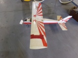 MODEL PLANE WITH 61 INCH WING AND 49 INCH BODY OS 378 MOTOR HAS DAMAGE PT 4