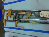 LOT OF 5 RATCHET CLAMPS