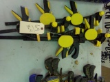 LOT OF 6 BAR CLAMPS