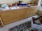 SIX FOOT CREDENZA AND NIGHT TABLE